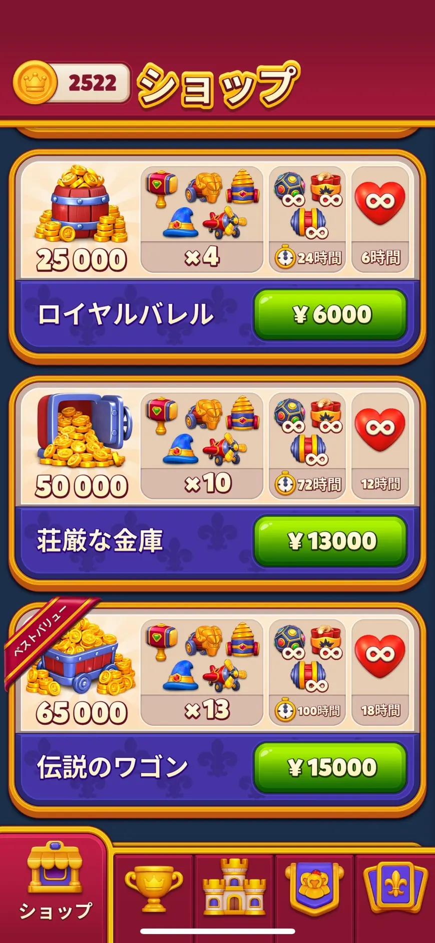 課金要素の種類とその重要度についての説明用画像